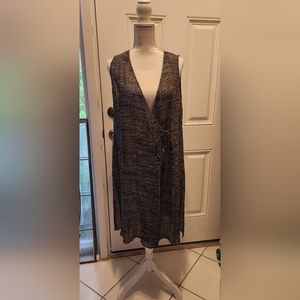 Eileen Fisher Linen Wrap Vest